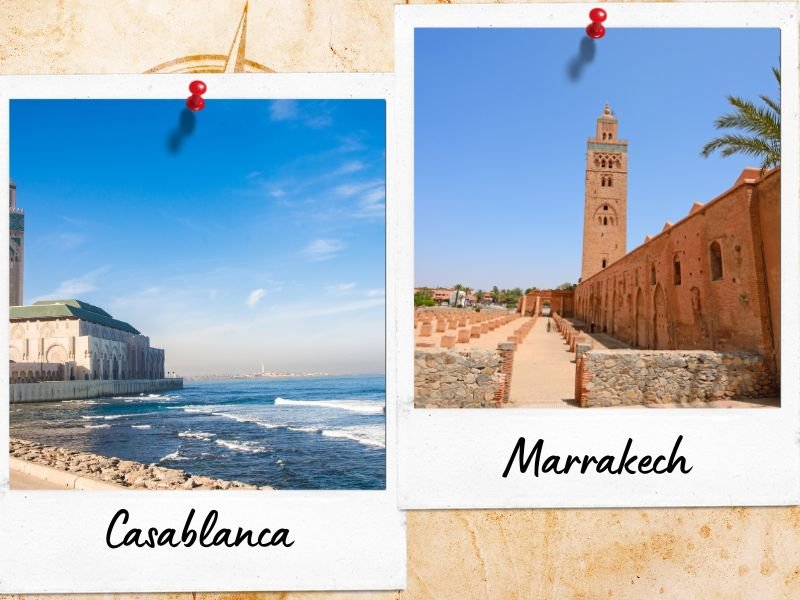Casablanca vs Marrakech