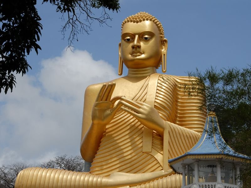 Dambulla Caves complex sacred place