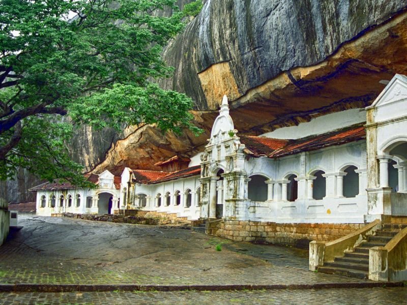 Dambulla Caves complex, Sri Lanka