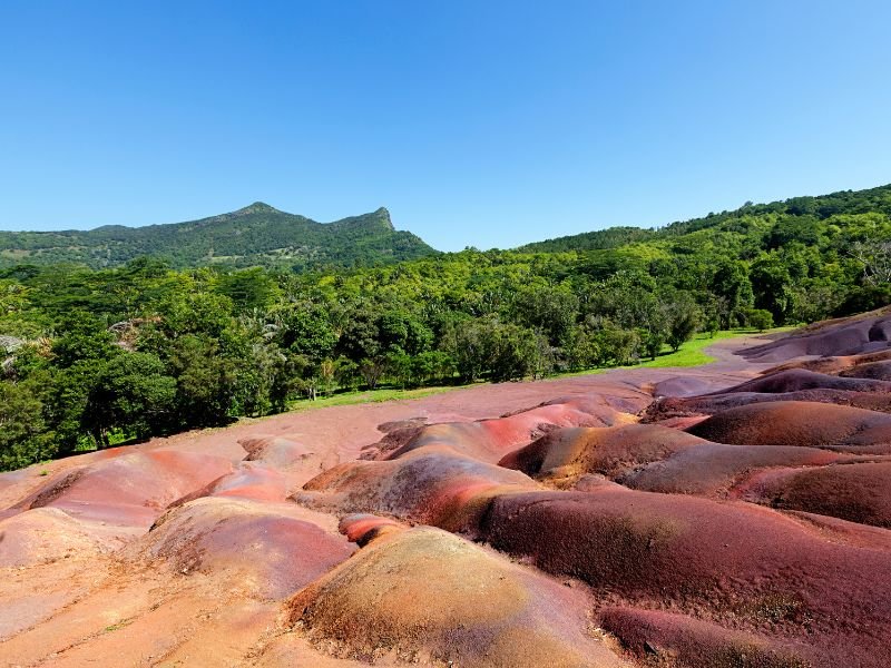 Seven Colored Earths Chamarel - Mauritius