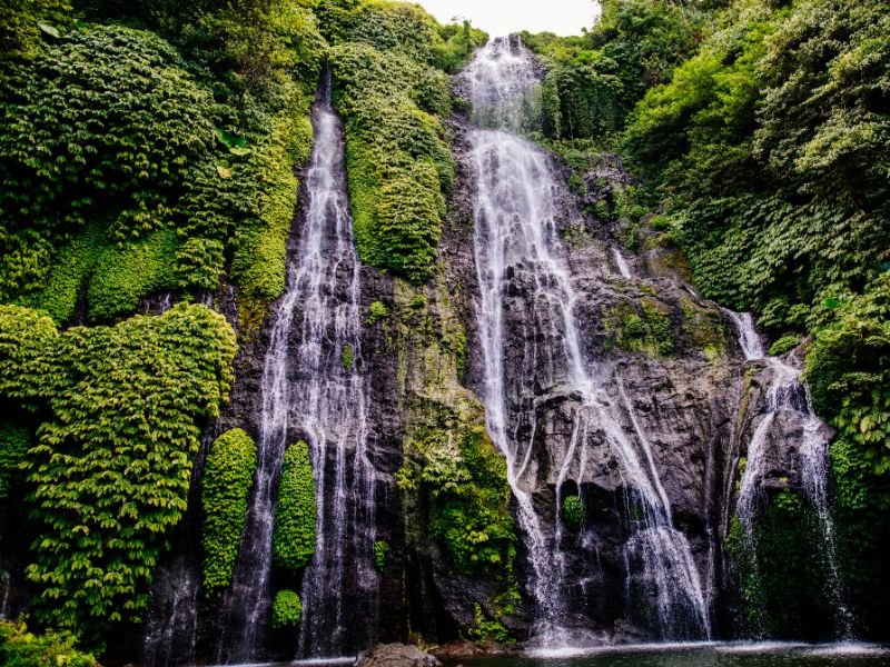 Banyumala twin waterfalls